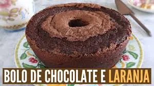Bolo de Chocolate com Laranja