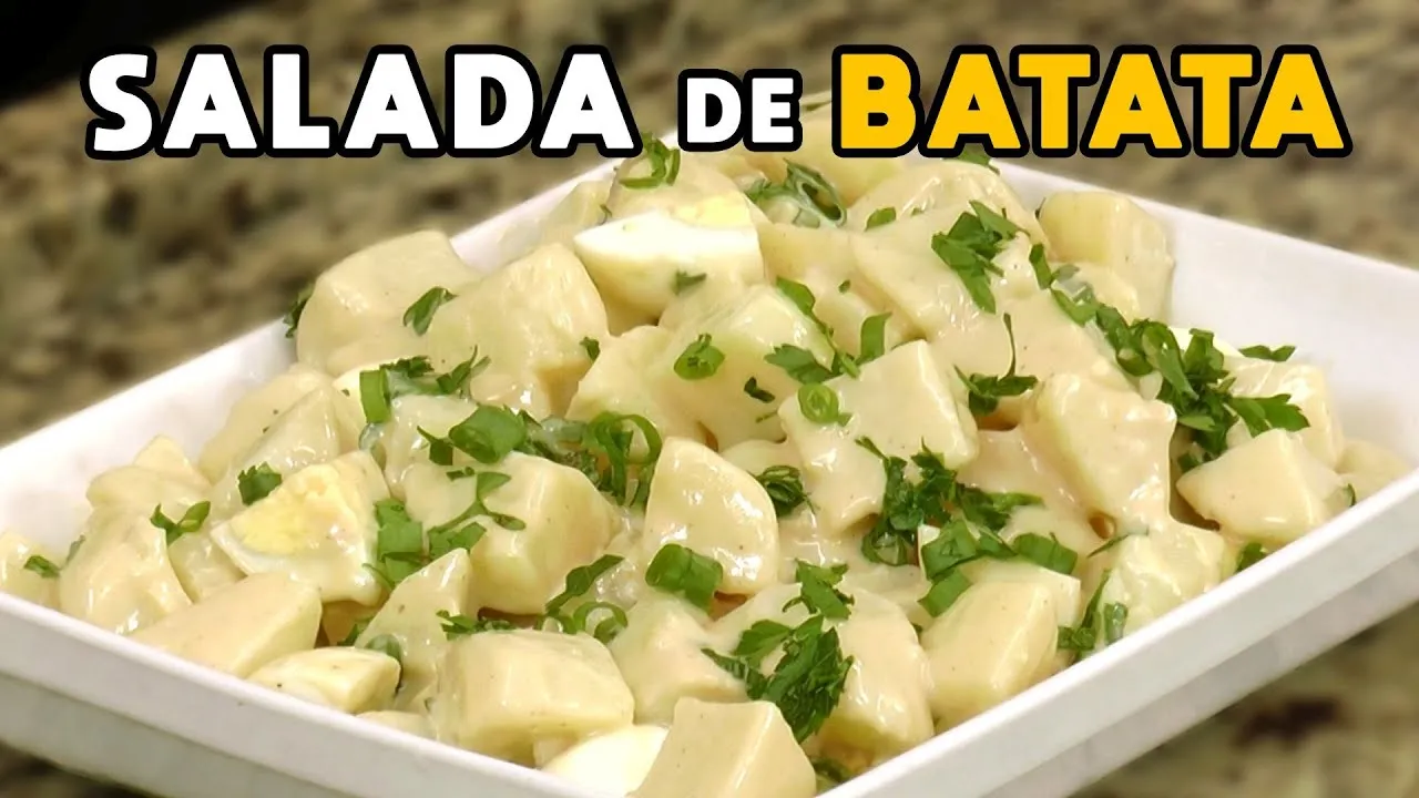 Salada de Batata com Maionese: Receita Completa em 8 Etapas