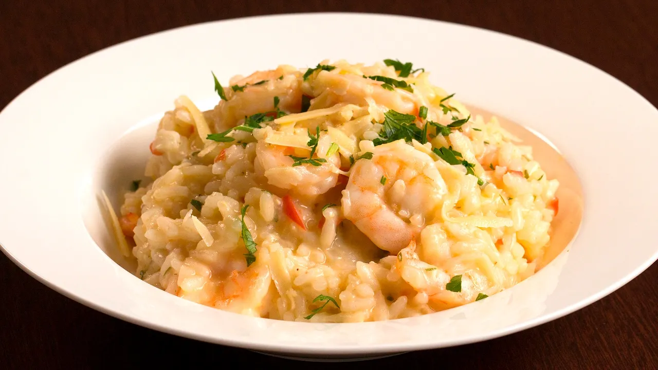 Risoto de Camarão