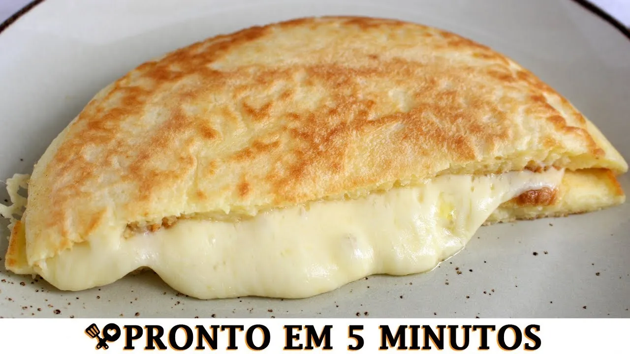 Pão de Queijo de Frigideira Cremoso