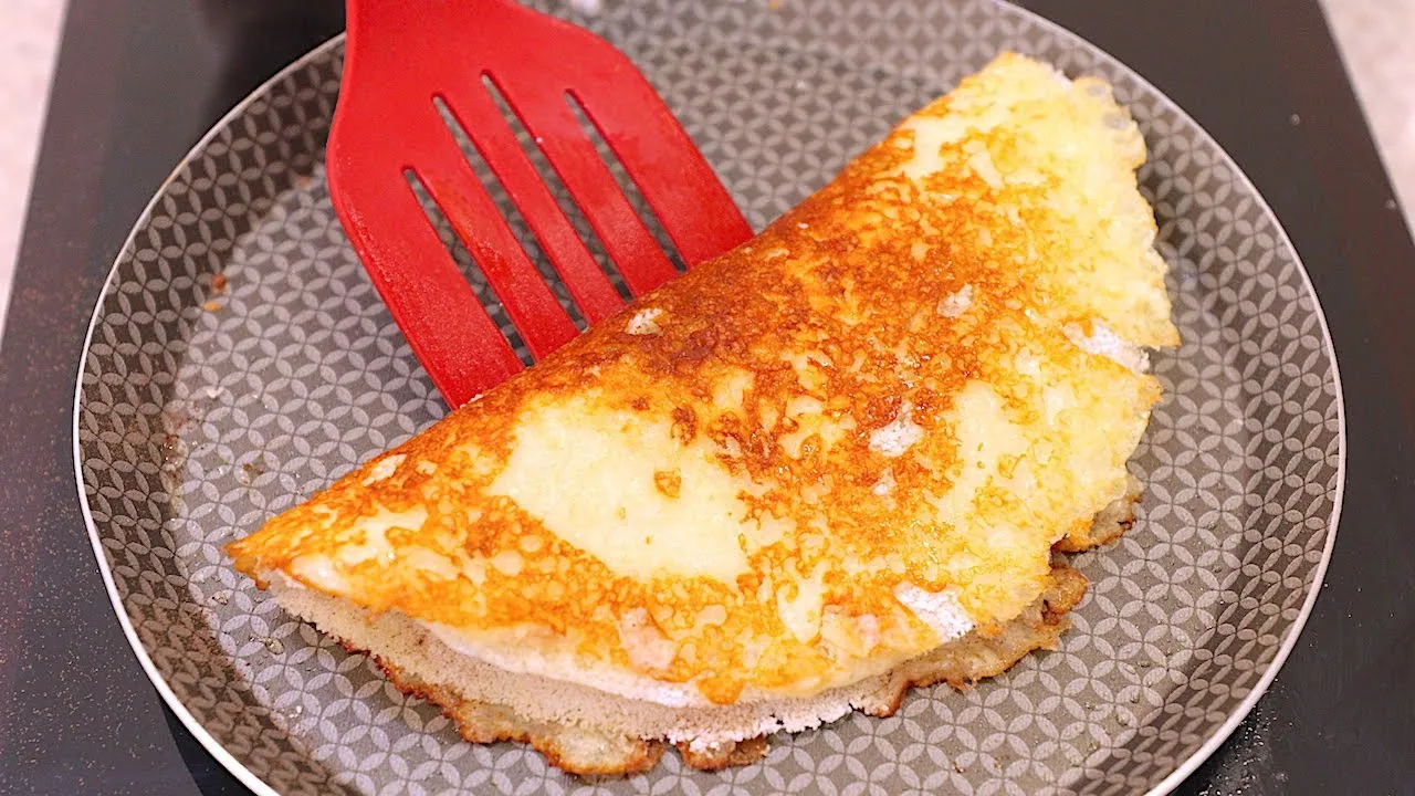 Tapioca Recheada com Queijo