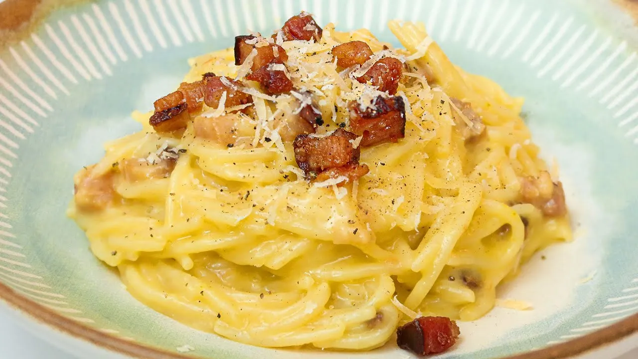 Espaguete à Carbonara