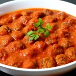 Almôndegas ao Molho de Tomate