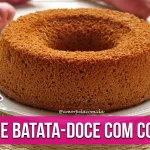 Bolo de Batata Doce com Coco