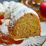Bolo de Maçã com Canela