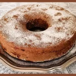 Bolo de Maçã com Nozes