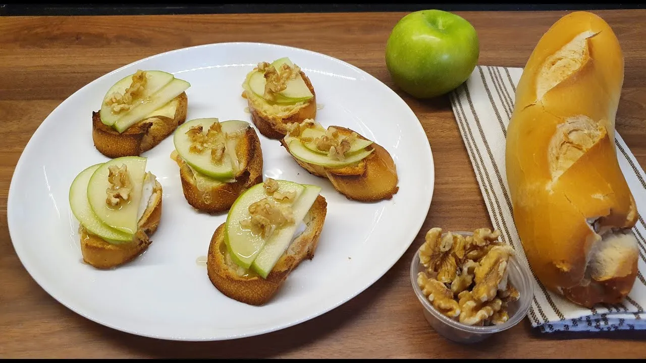 Bruschetta de Queijo Brie