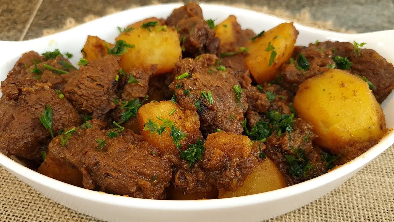 Carne de Panela com Batatas