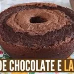 Delicioso Bolo de Chocolate com Laranja