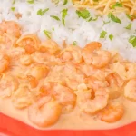 Estrogonofe de Camarão