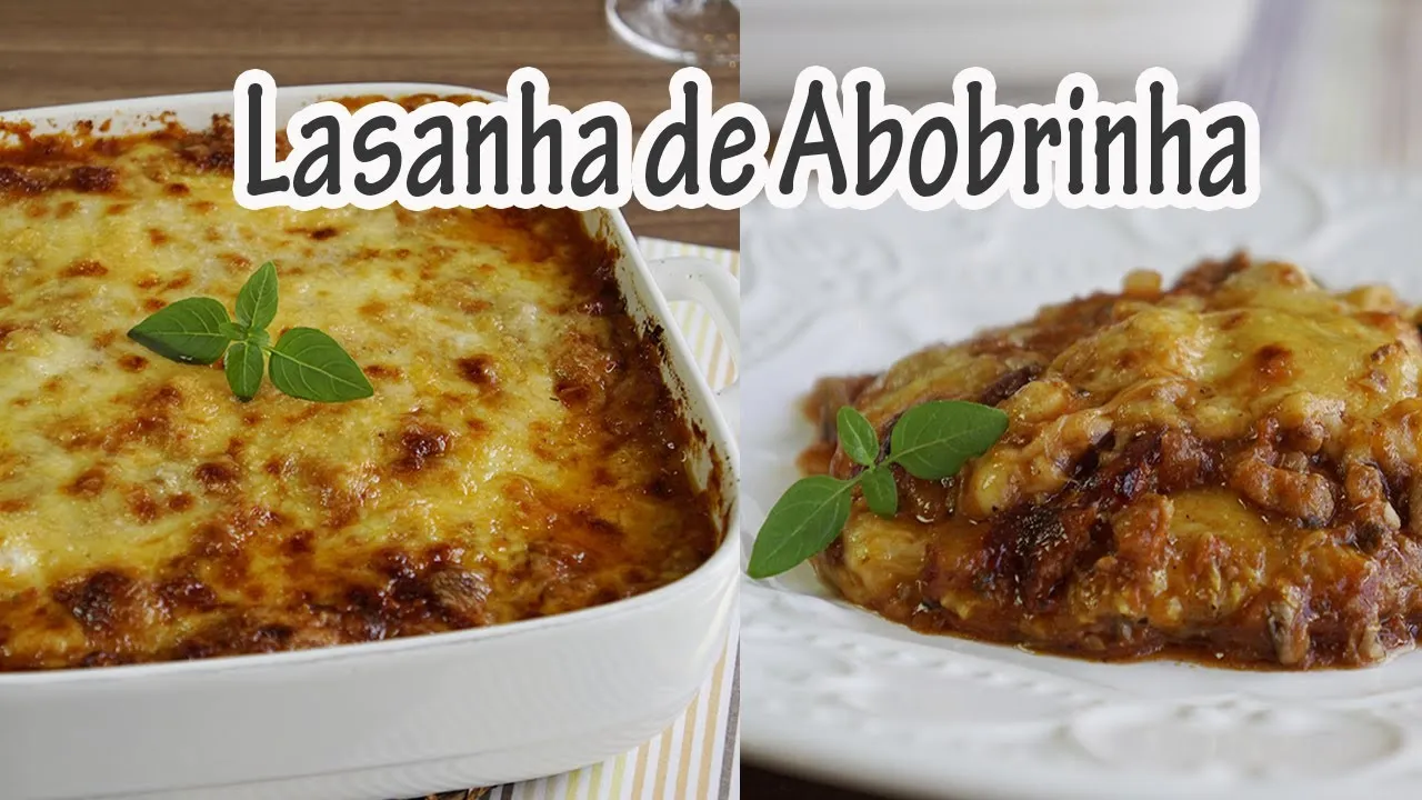 Lasanha de Abobrinha