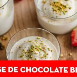 Mousse de chocolate branco