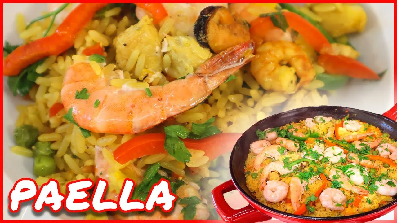 Paella de Frutos do Mar