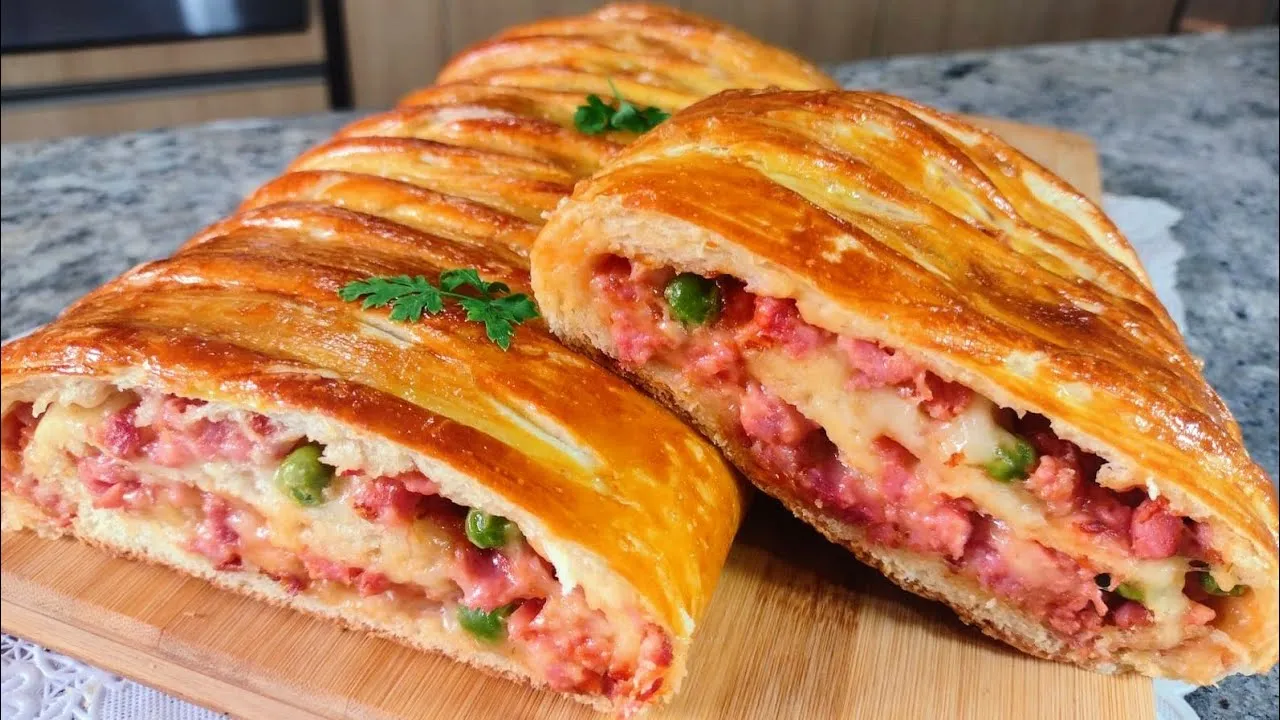 Pão Caseiro Recheado