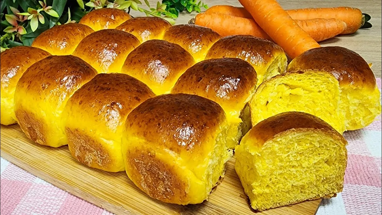 Pão de cenoura Pão de cenoura