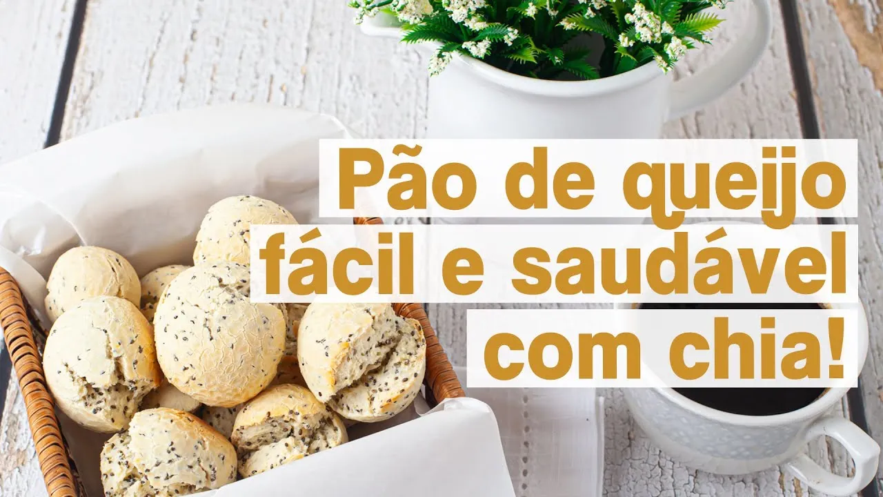 Pão de Queijo com Chia