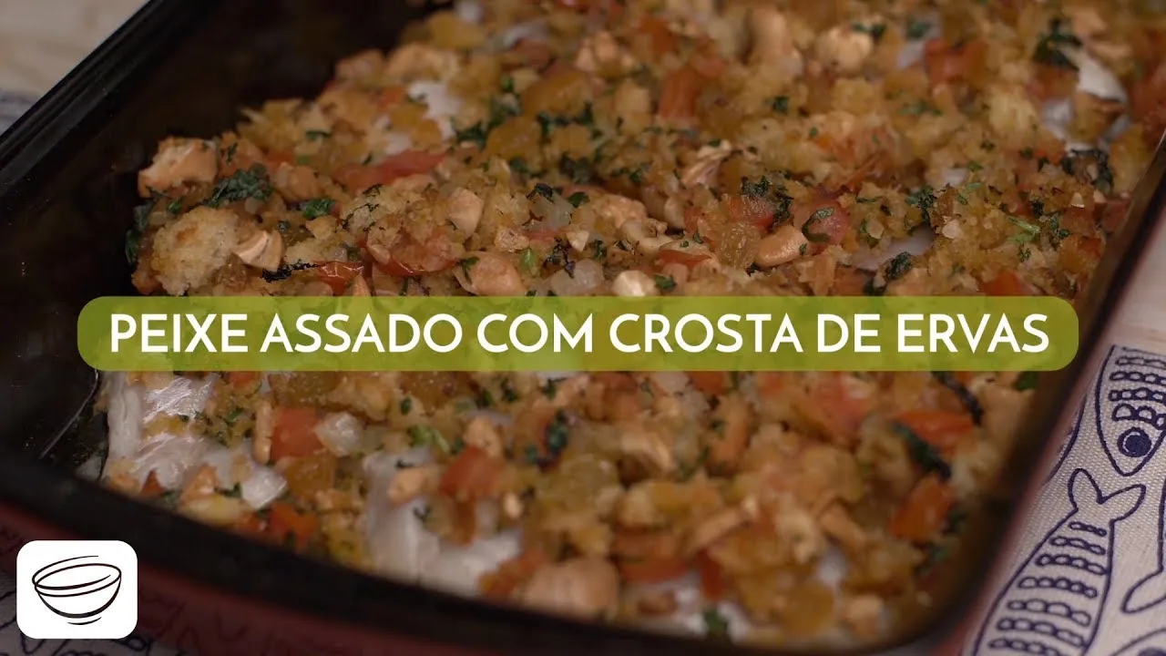 Peixe Assado com Ervas