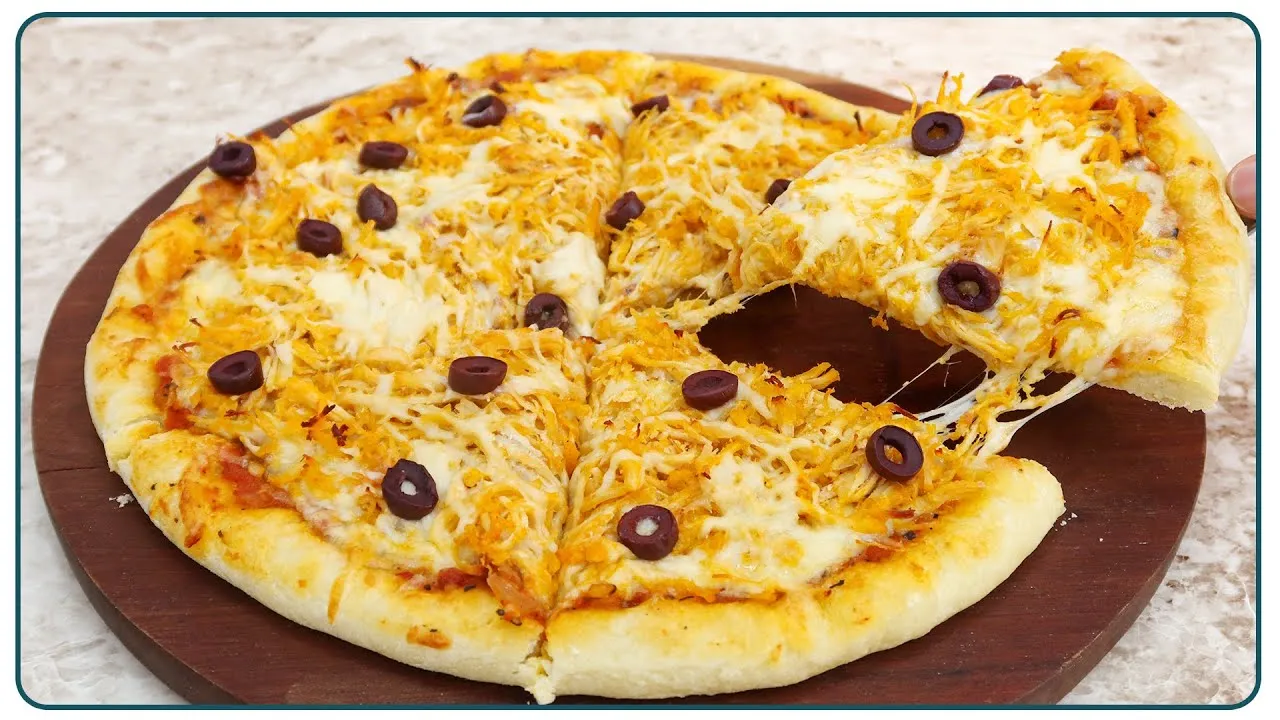 Pizza de Frango com Catupiry