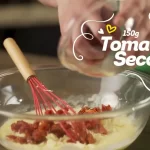 Quiche de Tomate Seco e Rúcula