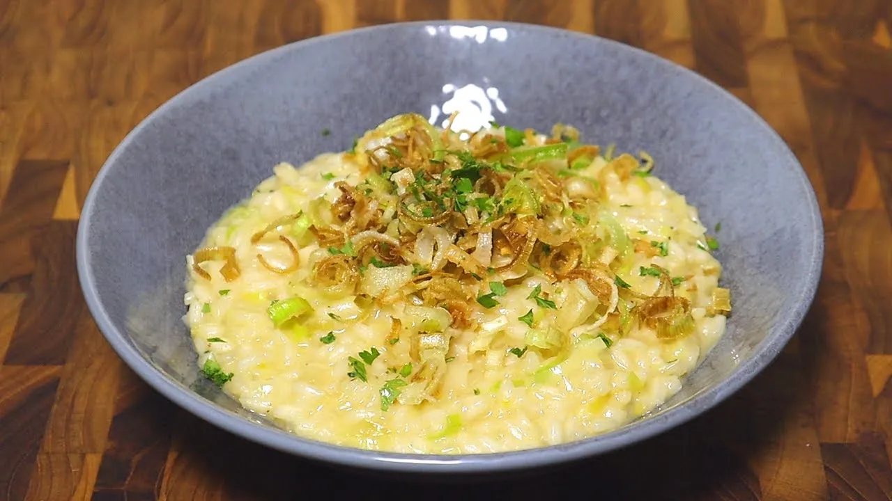 Risoto de Alho-Poró