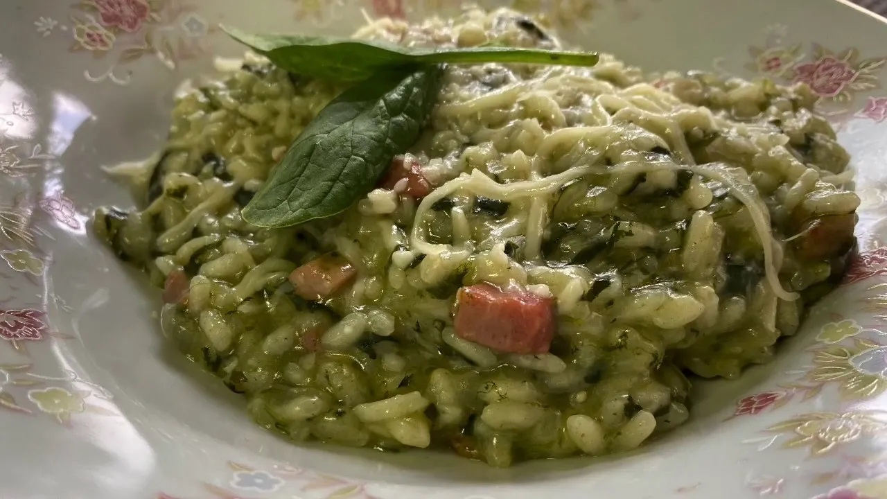 Risoto de Espinafre
