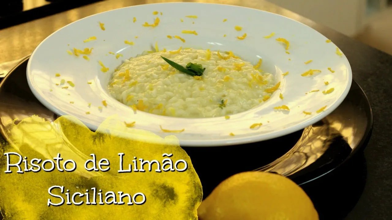 Risoto de Limão Siciliano
