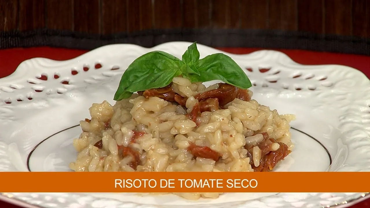 Risoto de Tomate Seco