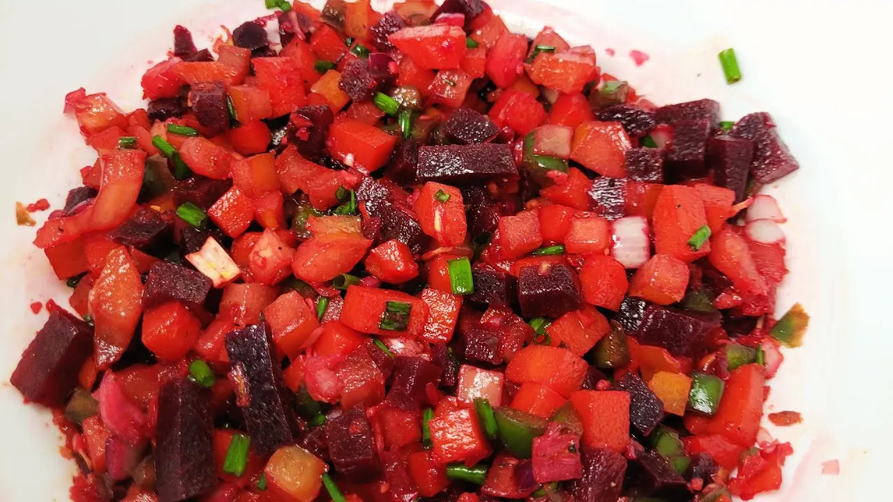 Salada de Beterraba com Maçã