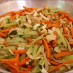 Salada de Cenoura com Laranja