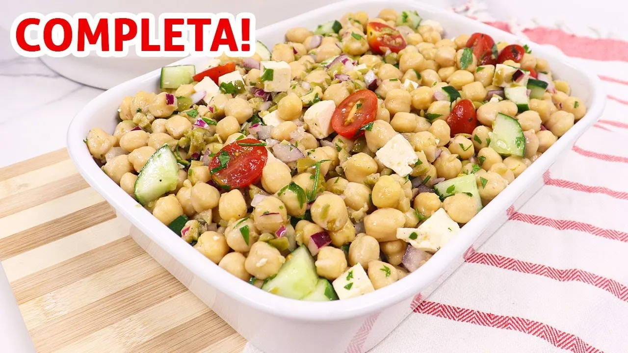 Salada de Grão-de-Bico