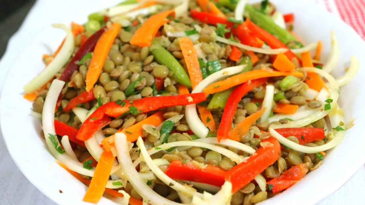 Salada de Lentilha
