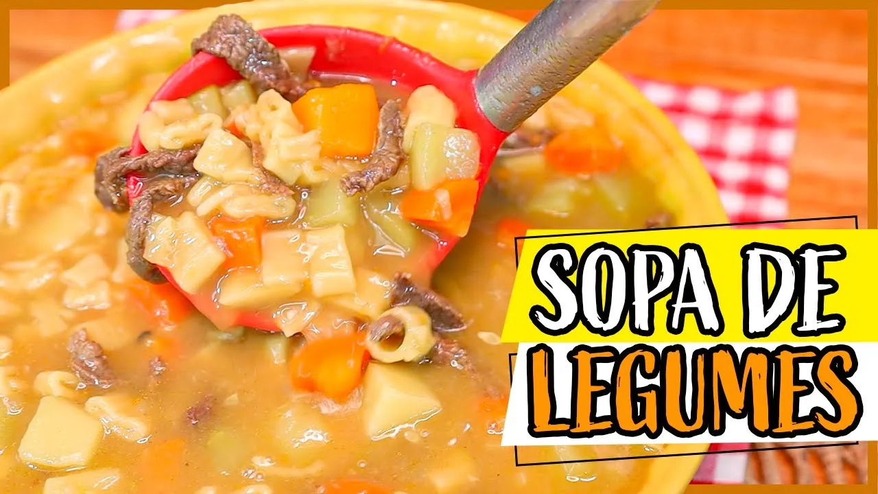 Sopa de Legumes com Carne
