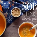 Sopa de Cenoura com Gengibre