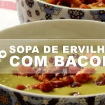 Sopa de Ervilha com Bacon