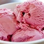 Sorvete de Morango Caseiro