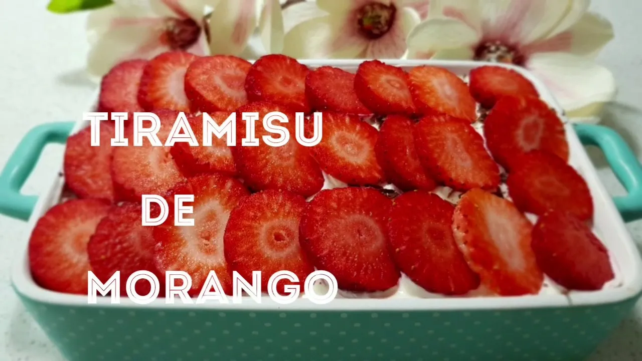 Tiramisu de Morango