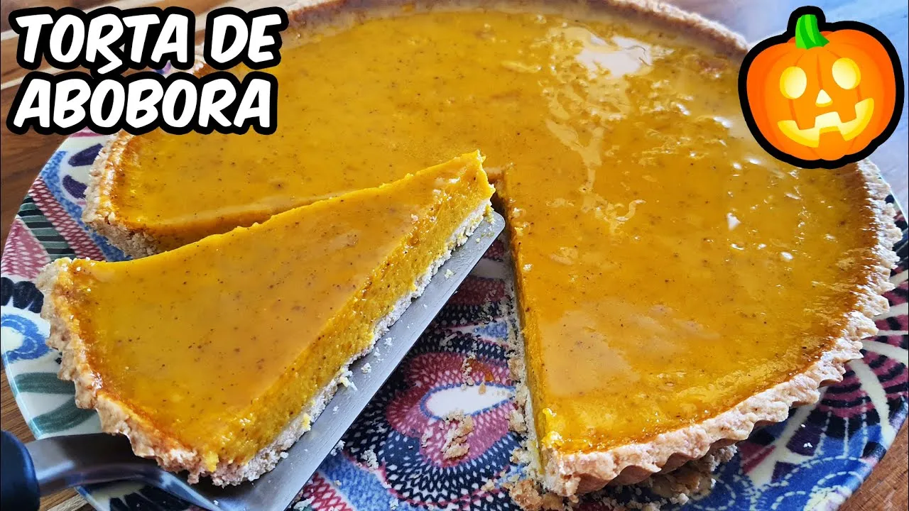 Torta de Abóbora com Gengibre