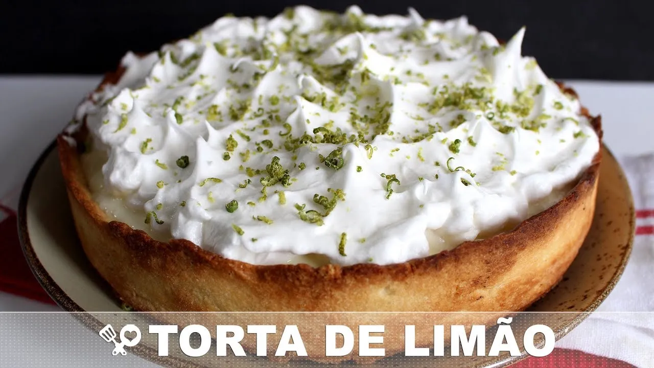Torta de Limão com Merengue