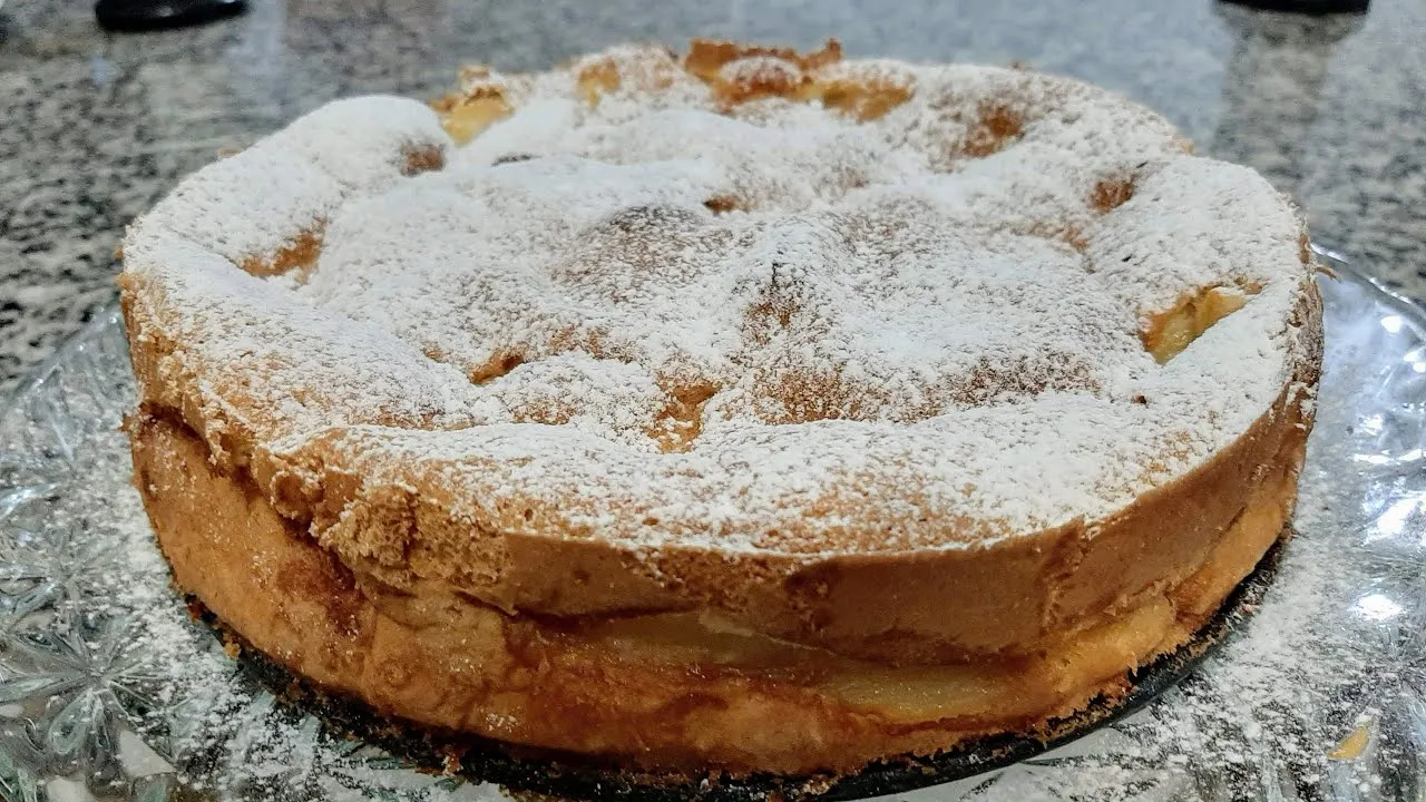 Torta de Maçã com Canela