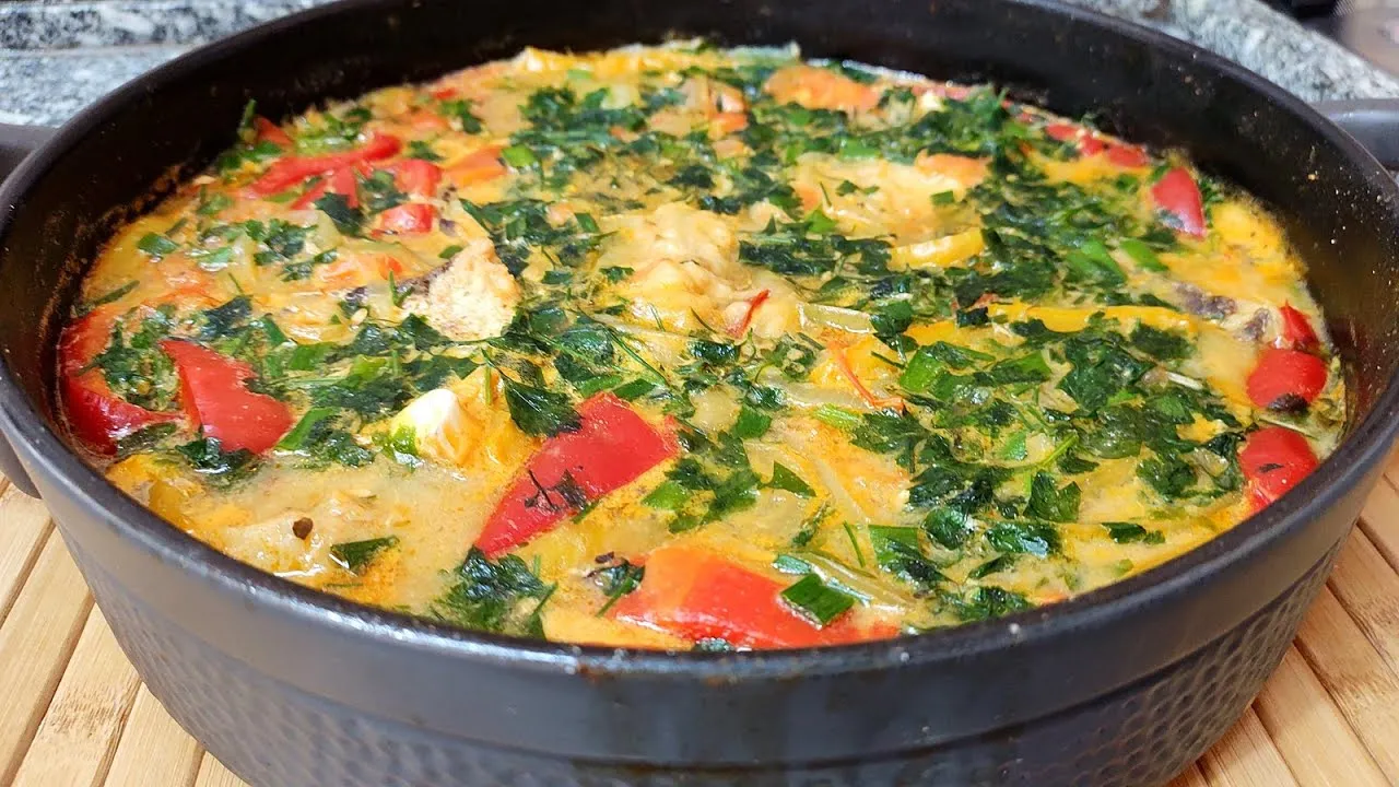 Moqueca de Cação Fácil e Simples