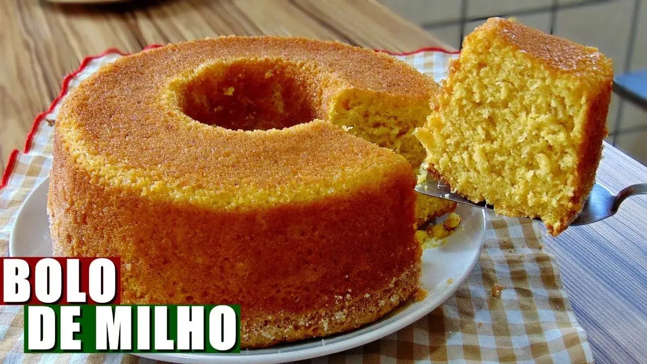Bolo de Milho de Lata