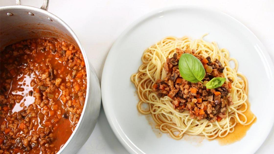 Bolonhesa vegetariana