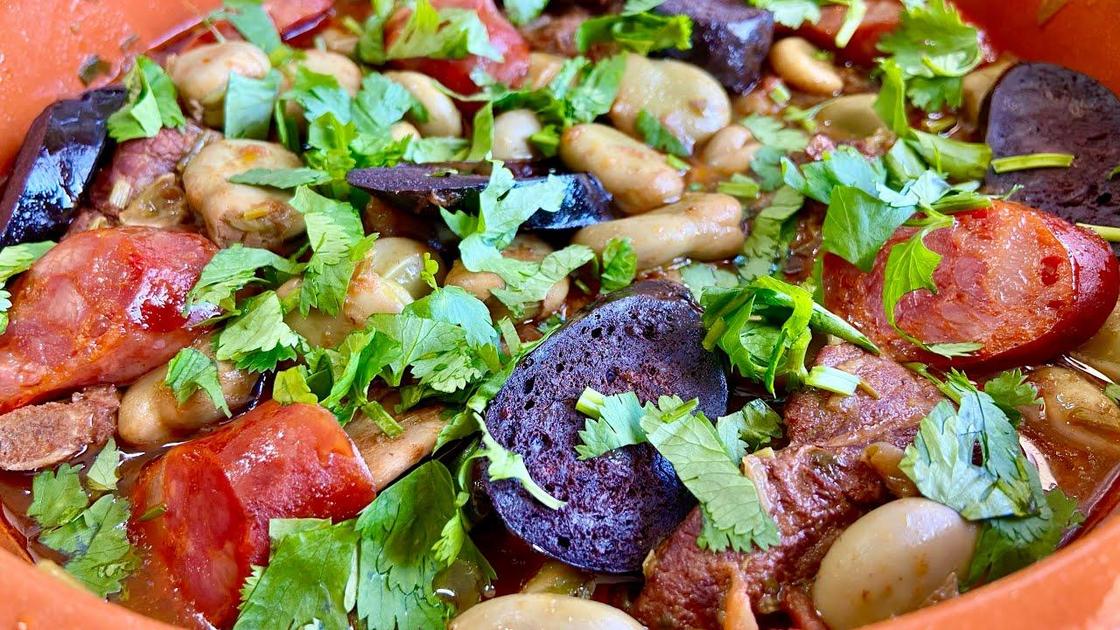 Favas à portuguesa