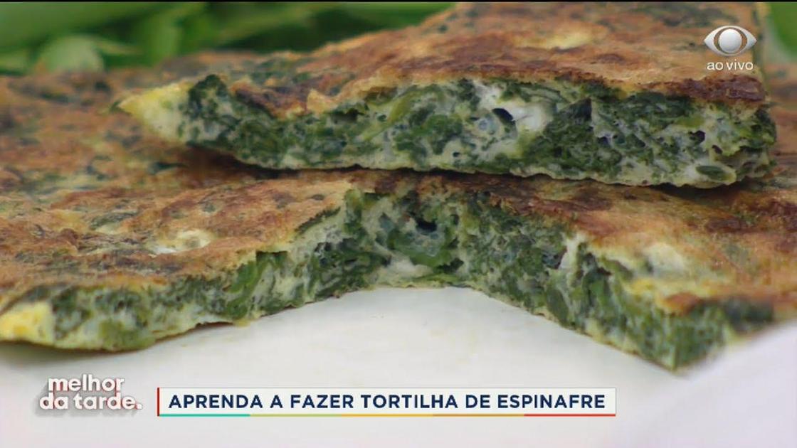 Tortilla de espinafre