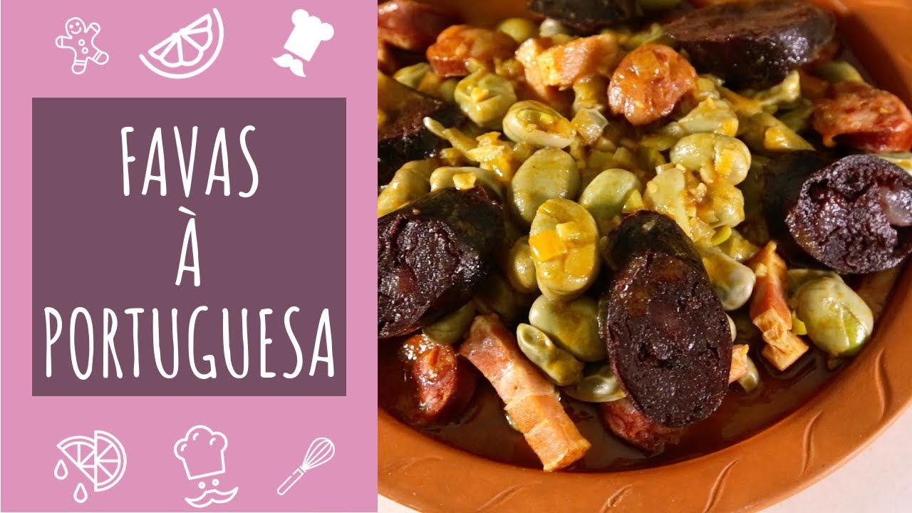 Favas à portuguesa