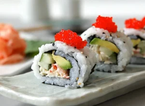Sushi de Pepino e Abacate: Receita Fácil Passo a Passo