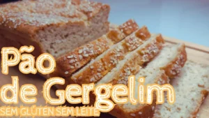 Pão Vegano com Gergelim: Receita Simples e Fácil