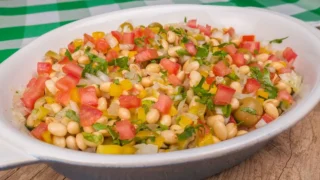 Salada de Soja: Receita Simples e Fácil